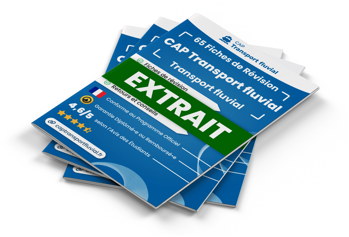 Extrait Fiches Révision gratuites CAP Transport fluvial